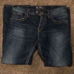 Silver Zac Flap Jean